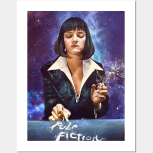 Mia Wallace Pulp Fiction Posters and Art